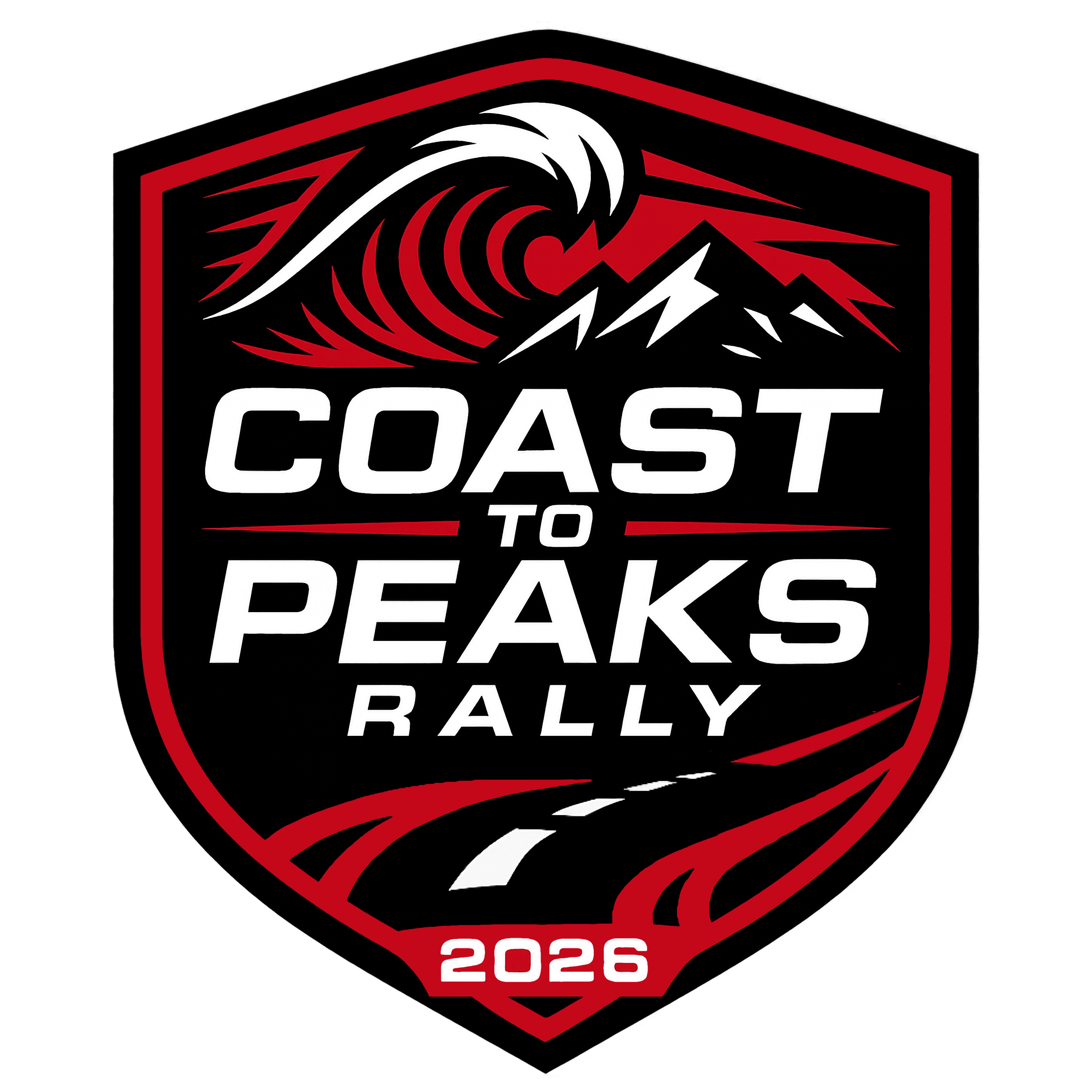 Coast to Peaks Rally Logo